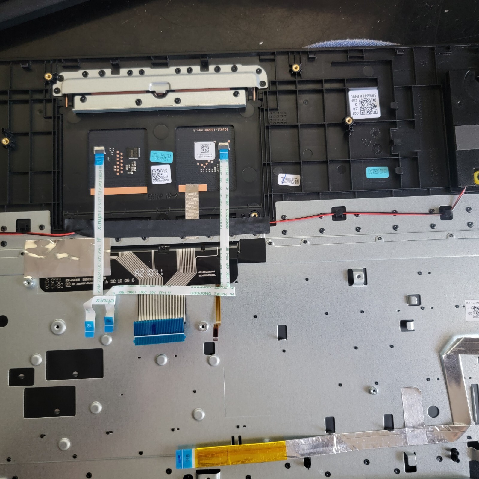 ASUS E510 L510M Black Intel Celeron HDMI Laptop Keyboard Base Only – For Parts