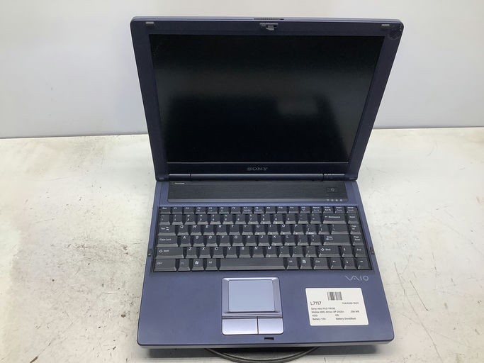 Sony Vaio PCG-FR130 AMD Mobile Athlon XP 2000+ 1.67GHz 256 MB NO HDD