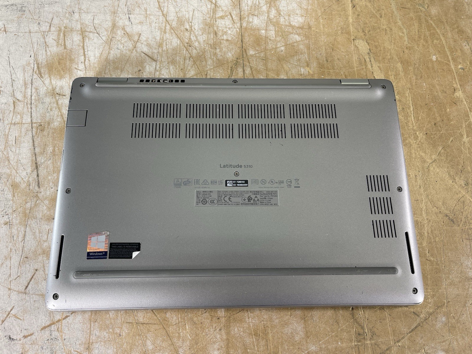 DELL LATITUDE 5310 i5-10210U @ 1.60GHz, 4GB RAM, NO HDD/OS
