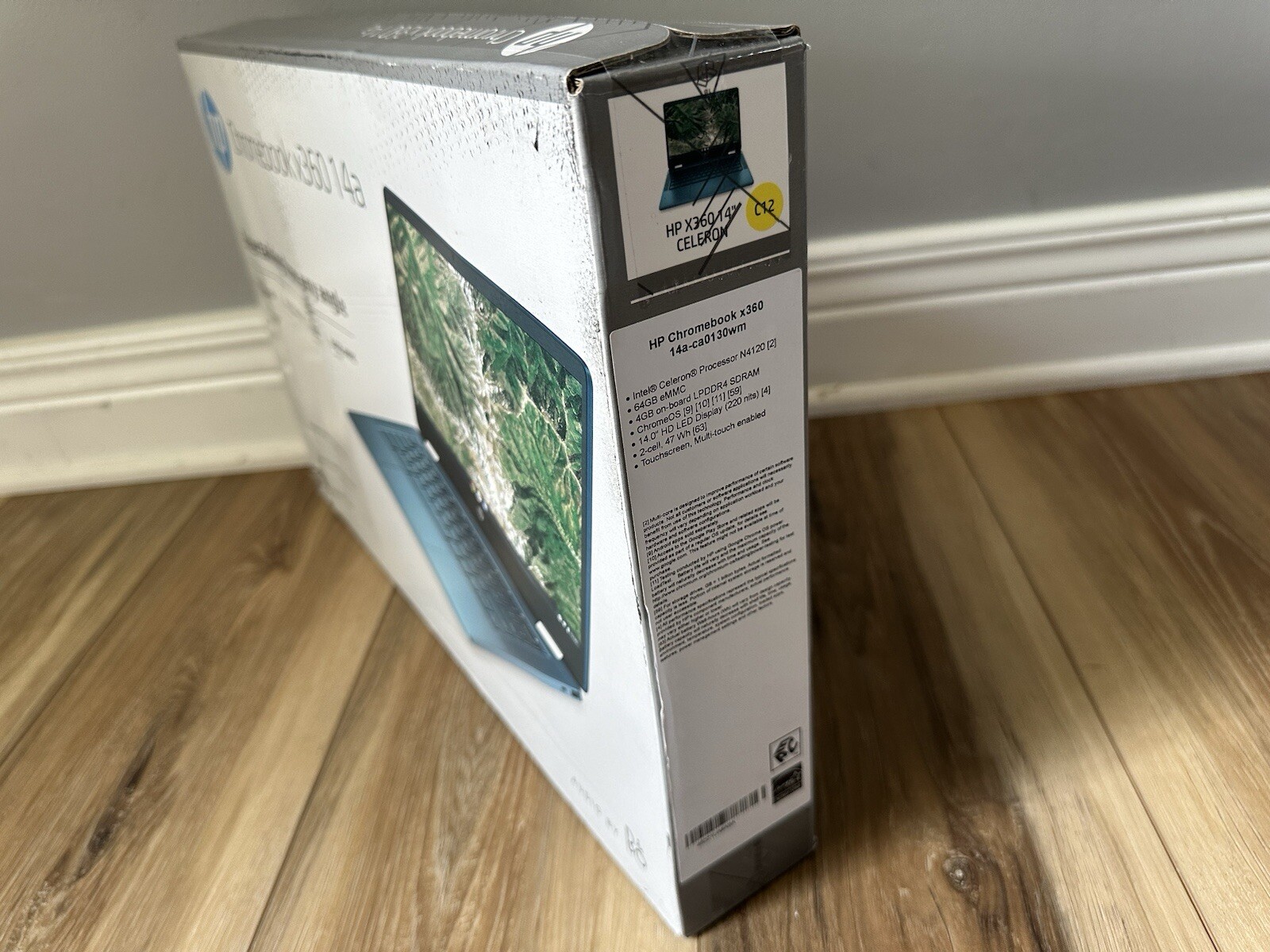 HP Chromebook x360 14 64GB eMMC Intel Celeron N4020 1.1GHz 4GB RAM TOU G1N