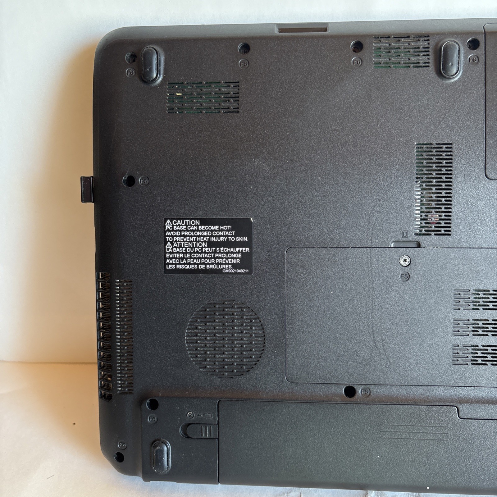 TOSHIBA SATELLITE C655- S5514 – FOR PARTS