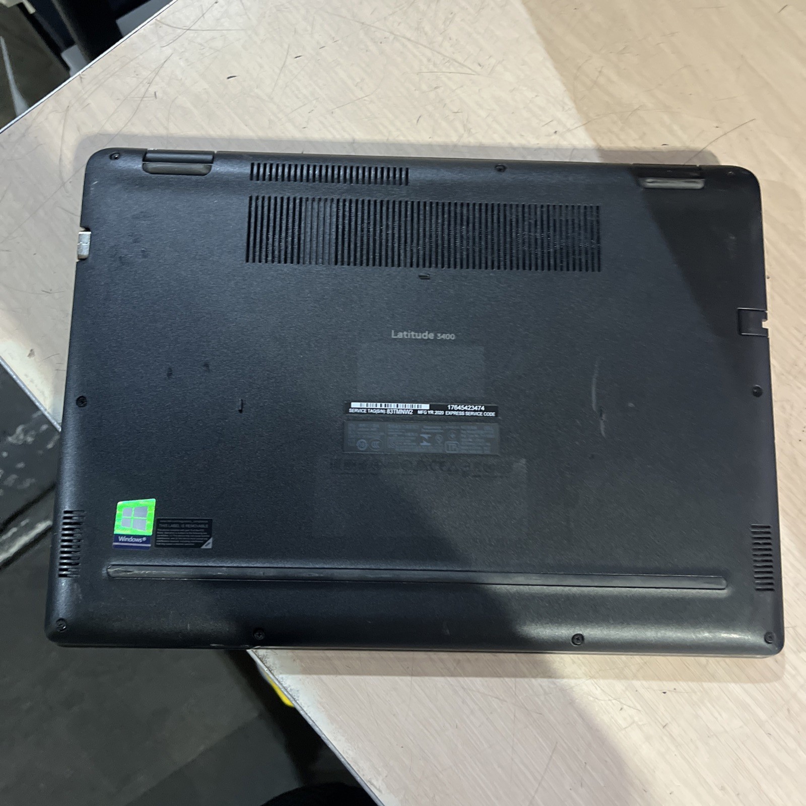DELL LATITUDE 3400 INTEL CORE I5-8265U 8GB RAM NO HD