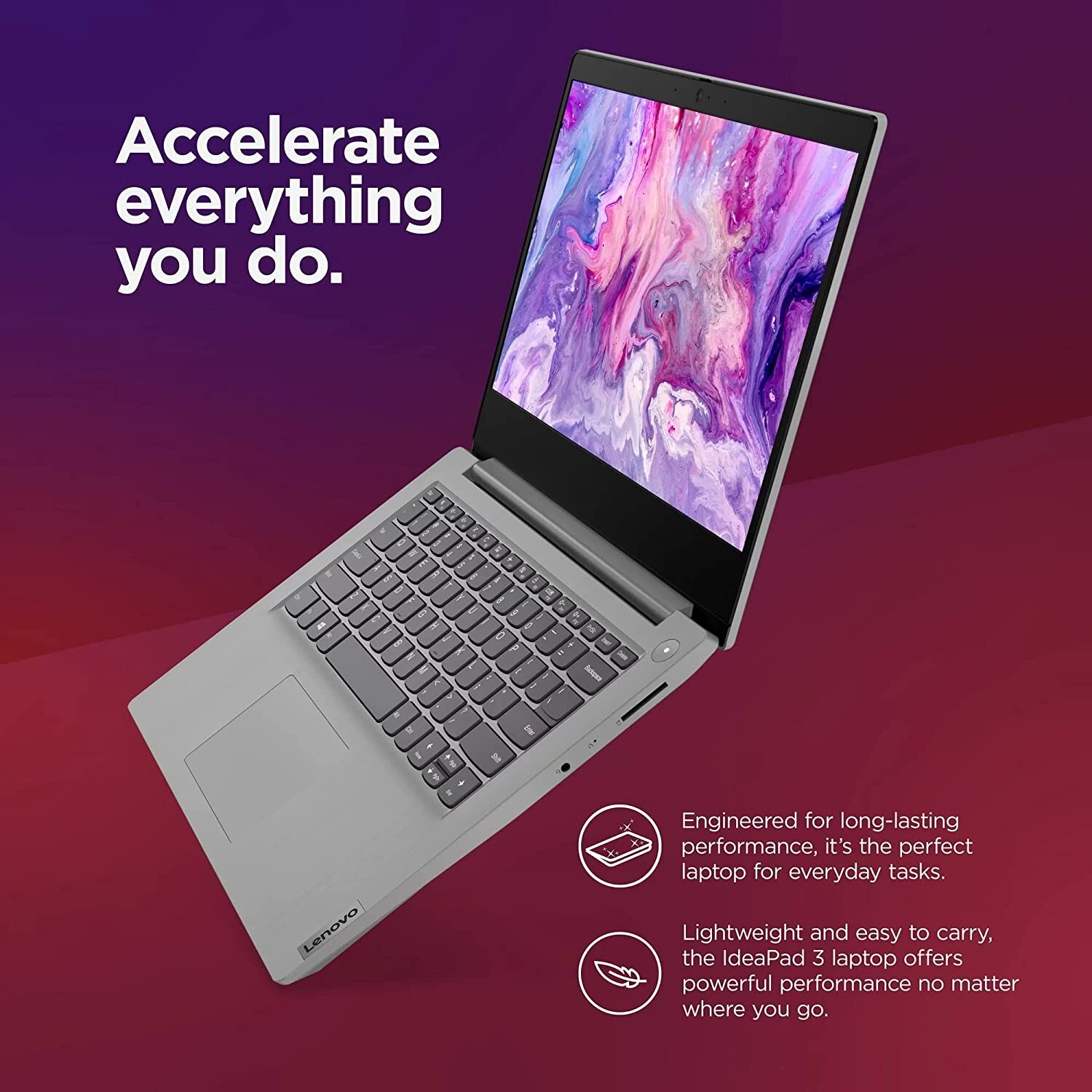 Lenovo Ideapad 3i Flagship 14” FHD Laptop for Business and Students Essential