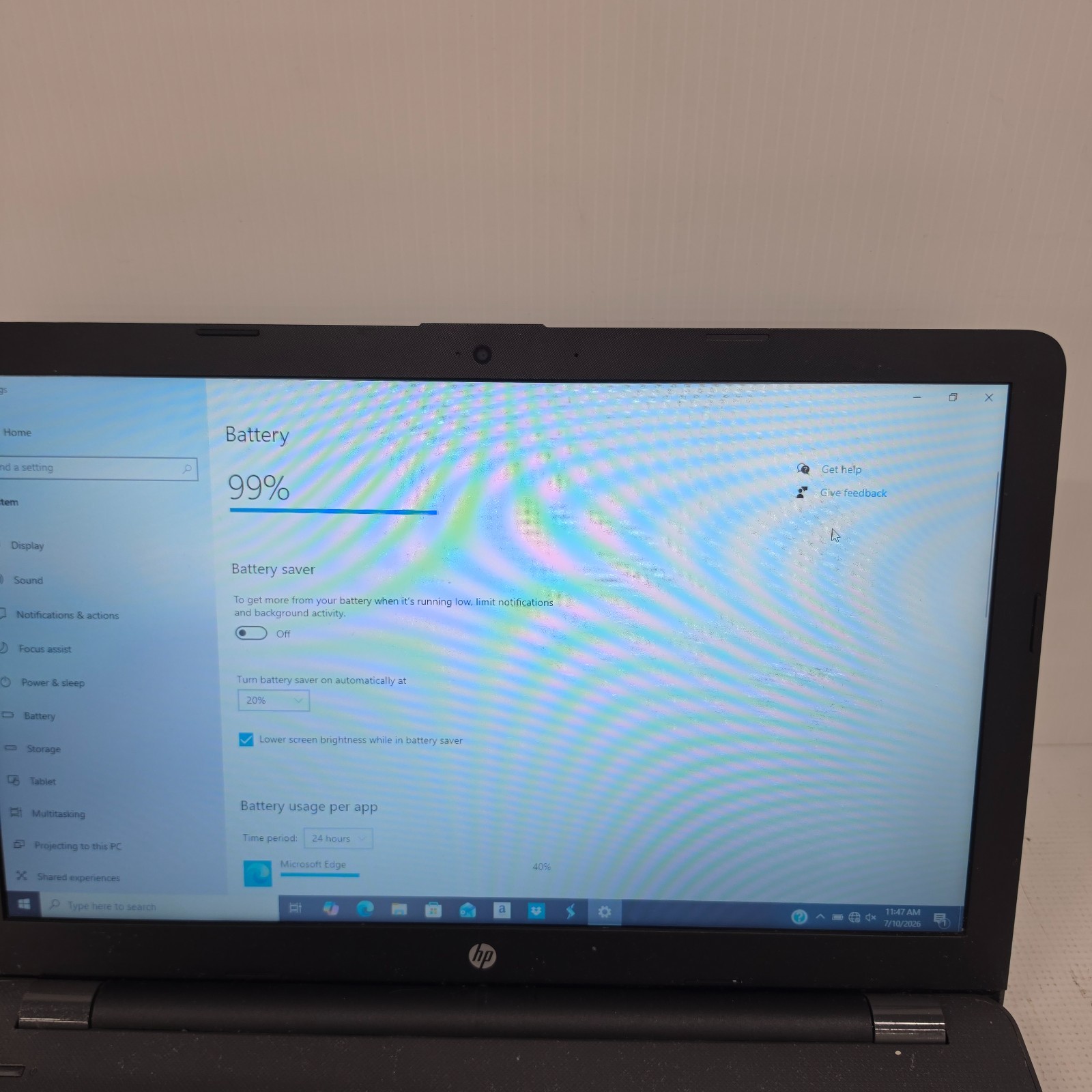 HP 255 G6 Laptop 15.6″ Win 10 Pro AMD A6-9225 R4 8GB Ram 256GB SSD (as-is read)