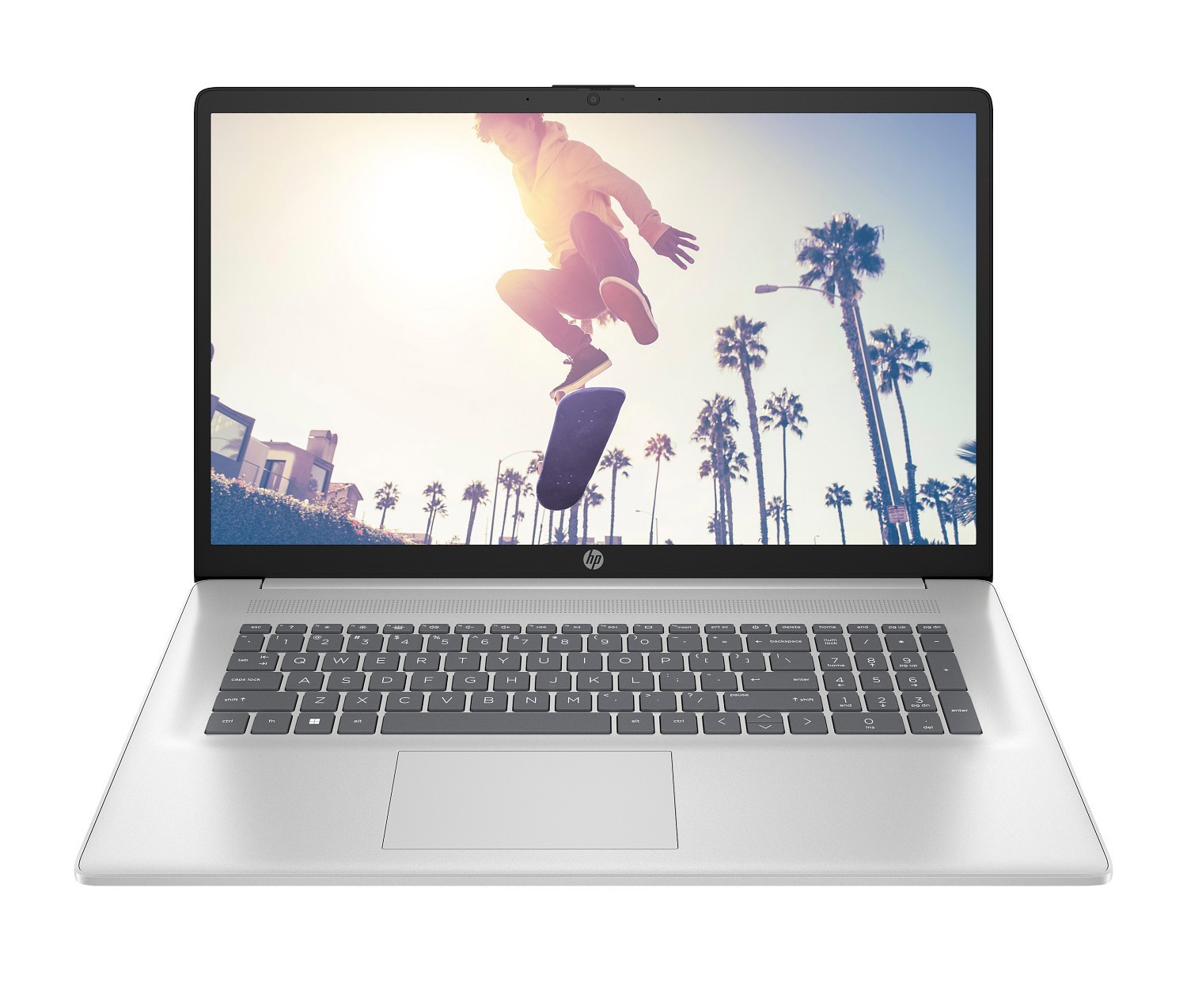 HP 17.3″Touch Laptop computer Win11P 4.5GHz AMD-R5-7530U 64GB RAM 2TB SSD Silver