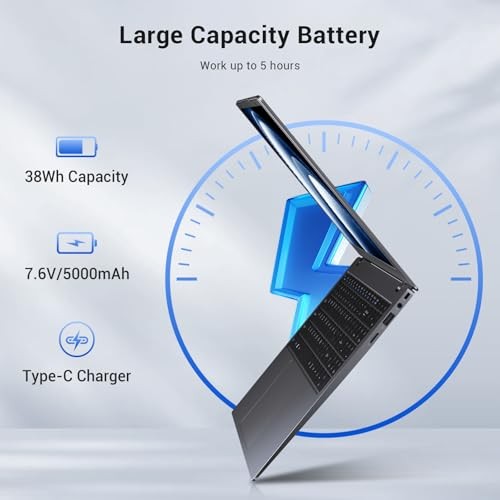 2026 Laptop Computer, 15.6″ FHD IPS Display, Pentium Gold 6500Y 256 GB