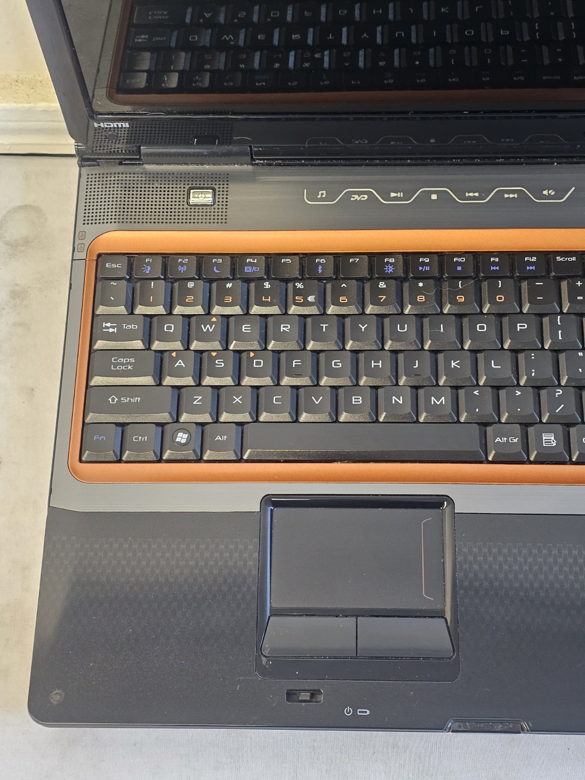 Gateway FX MS2252 Laptop – Intel Duo P8400 – 4GB RAM – NO BATT Parts/Repair-READ