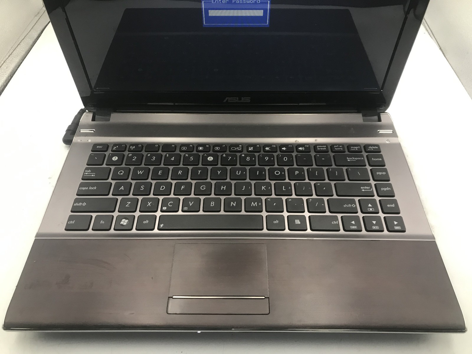 ASUS U43F BBA6 LAPTOP – FOR PARTS/BIOS LOCK – INTEL I5 1ST GEN – NO RAM -READ-BB
