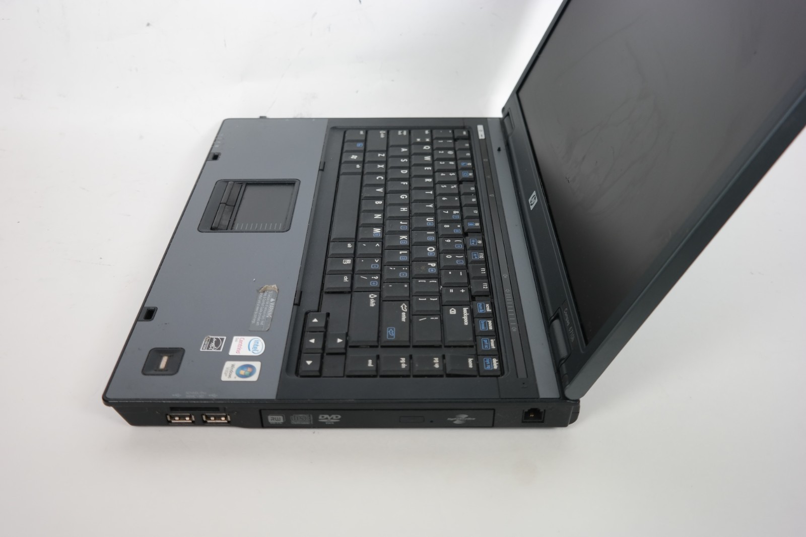 HP Compaq 6510b/Centrino Duo T7100/2GB RAM/No Storage/Bad Battery/Parts