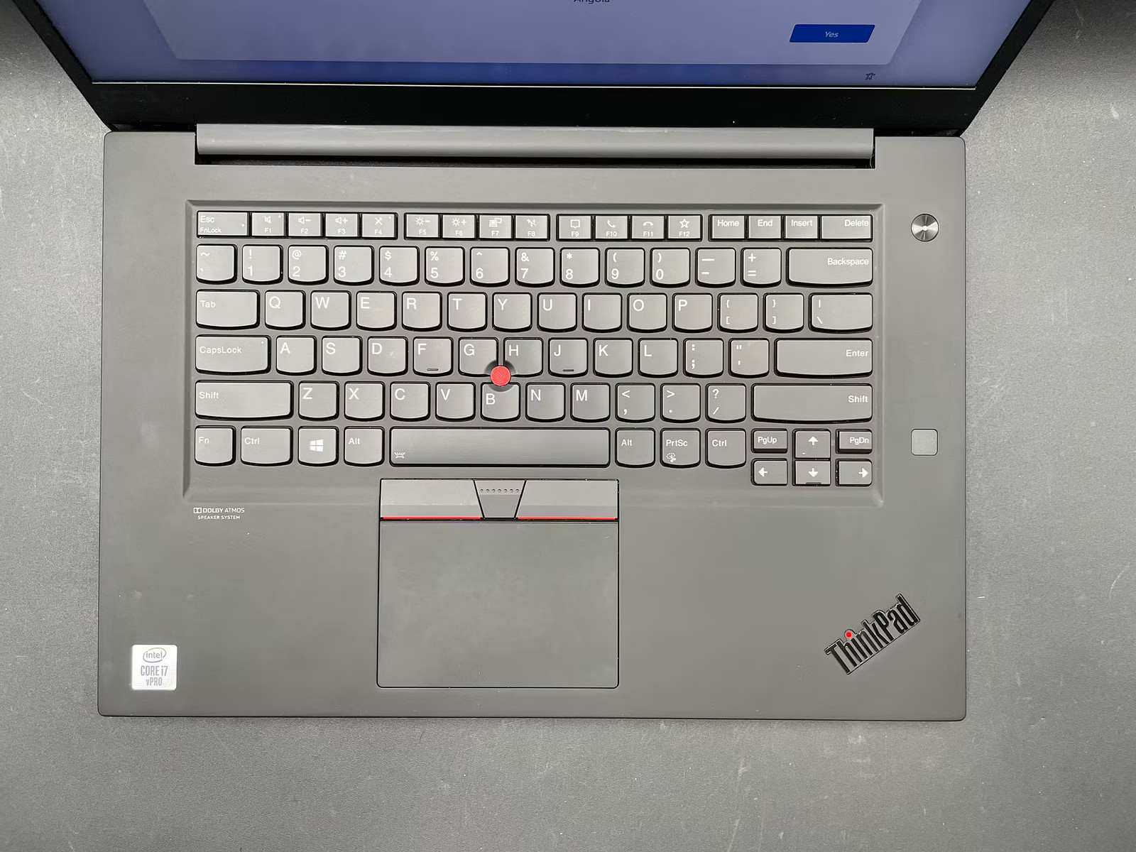Lenovo ThinkPad P1 Gen 3 Used 15.5″ (i7-10850H-16GB-1000GB / 512GB NVMe)
