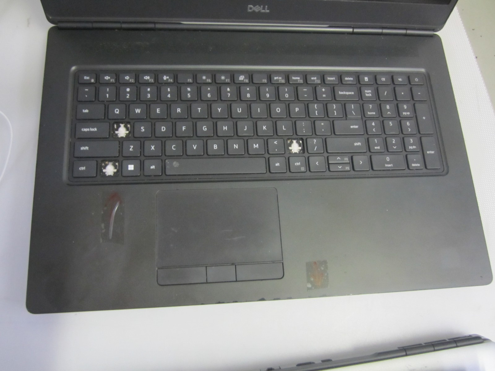 Dell Precision 7750 i7-10850H 2.70GHz 32GB 512GB M2SSD UBUNTU Laptop NO AC READ=