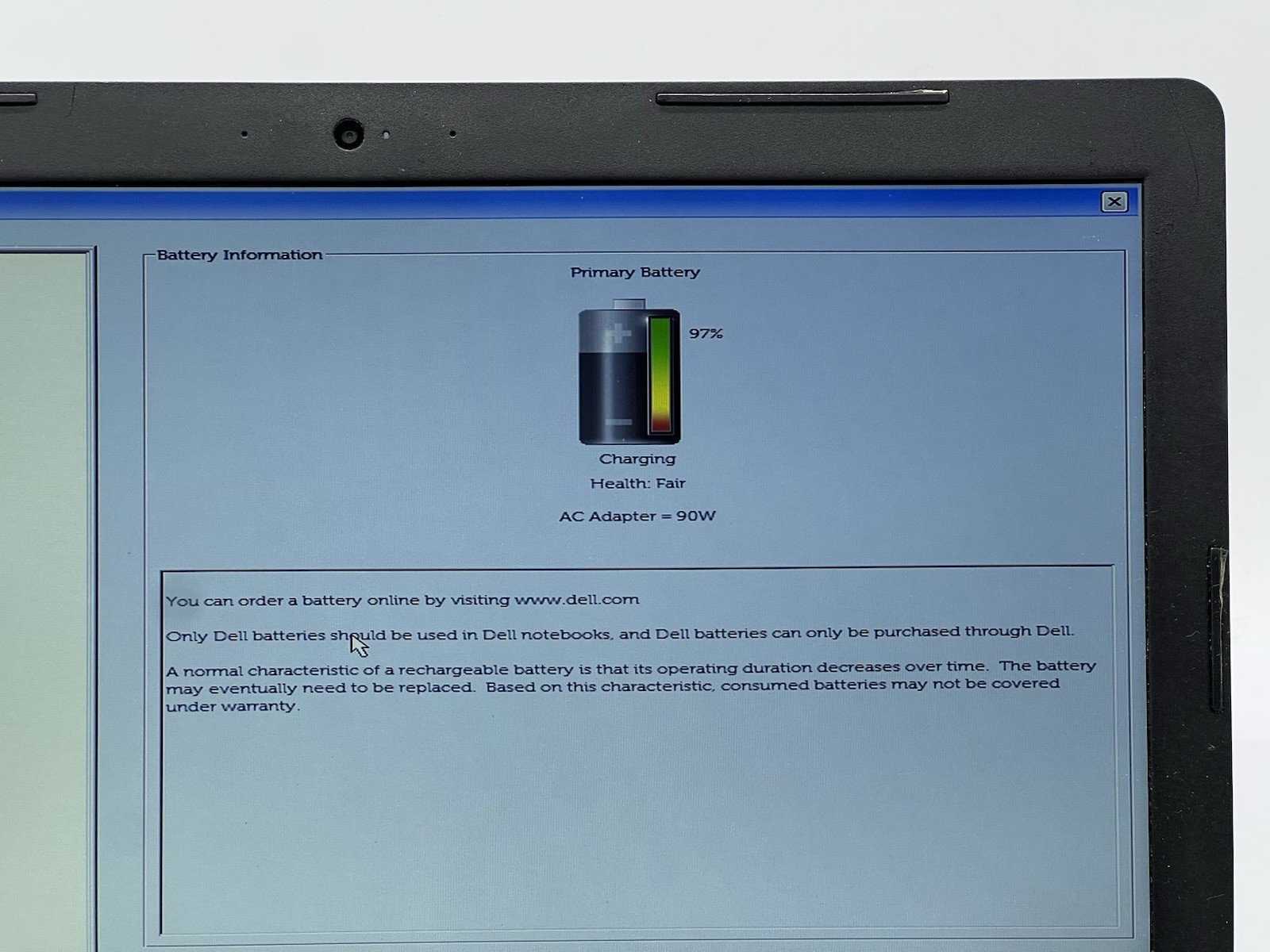 Dell Latitude 3590, i7-8550U CPU, @ 1.80GHz, 8GB RAM, 256GB SSD-No OS/Charger