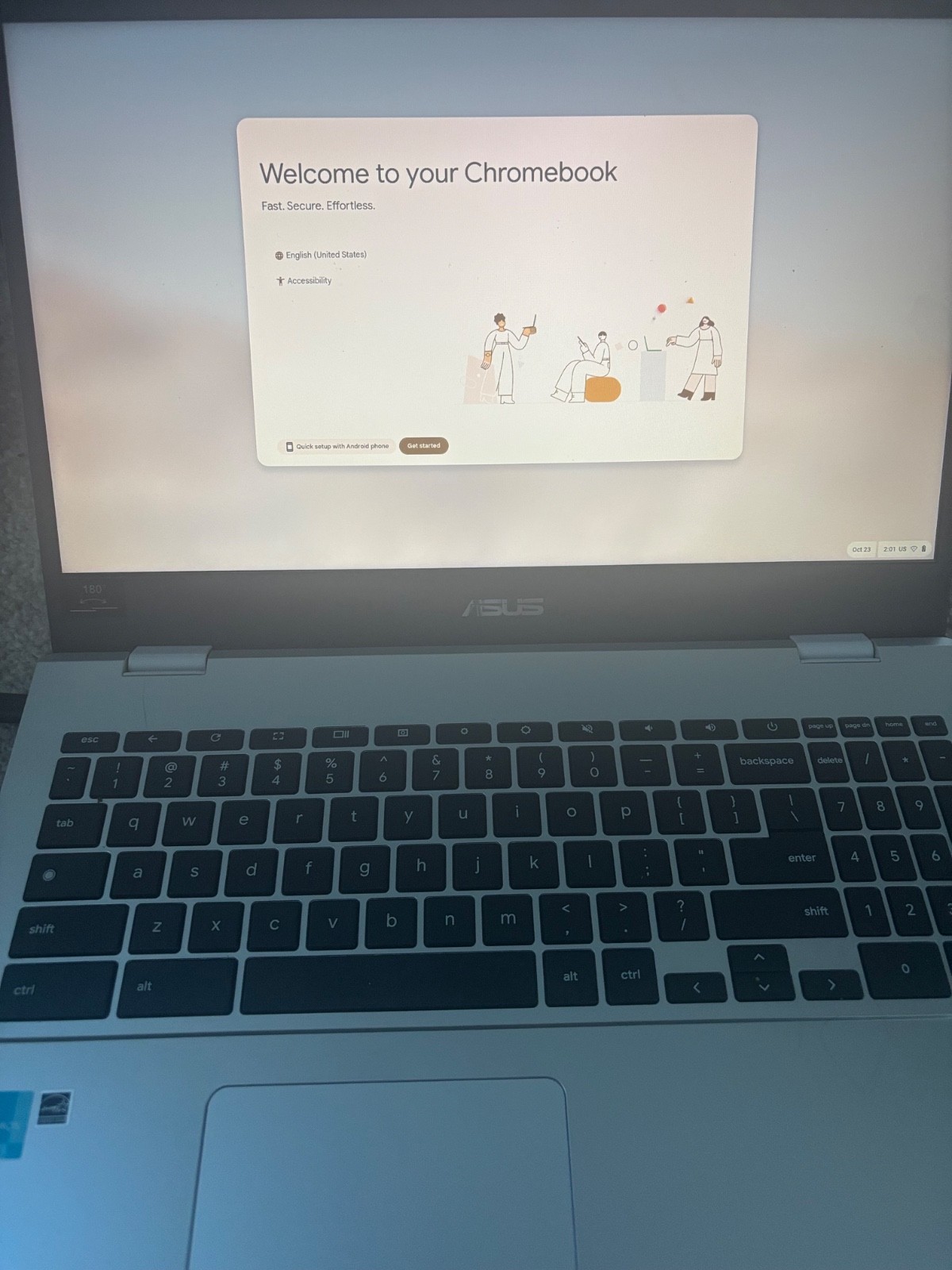 ASUS Chromebook CX1500CKA 15.6” FHD – New – Charger Included