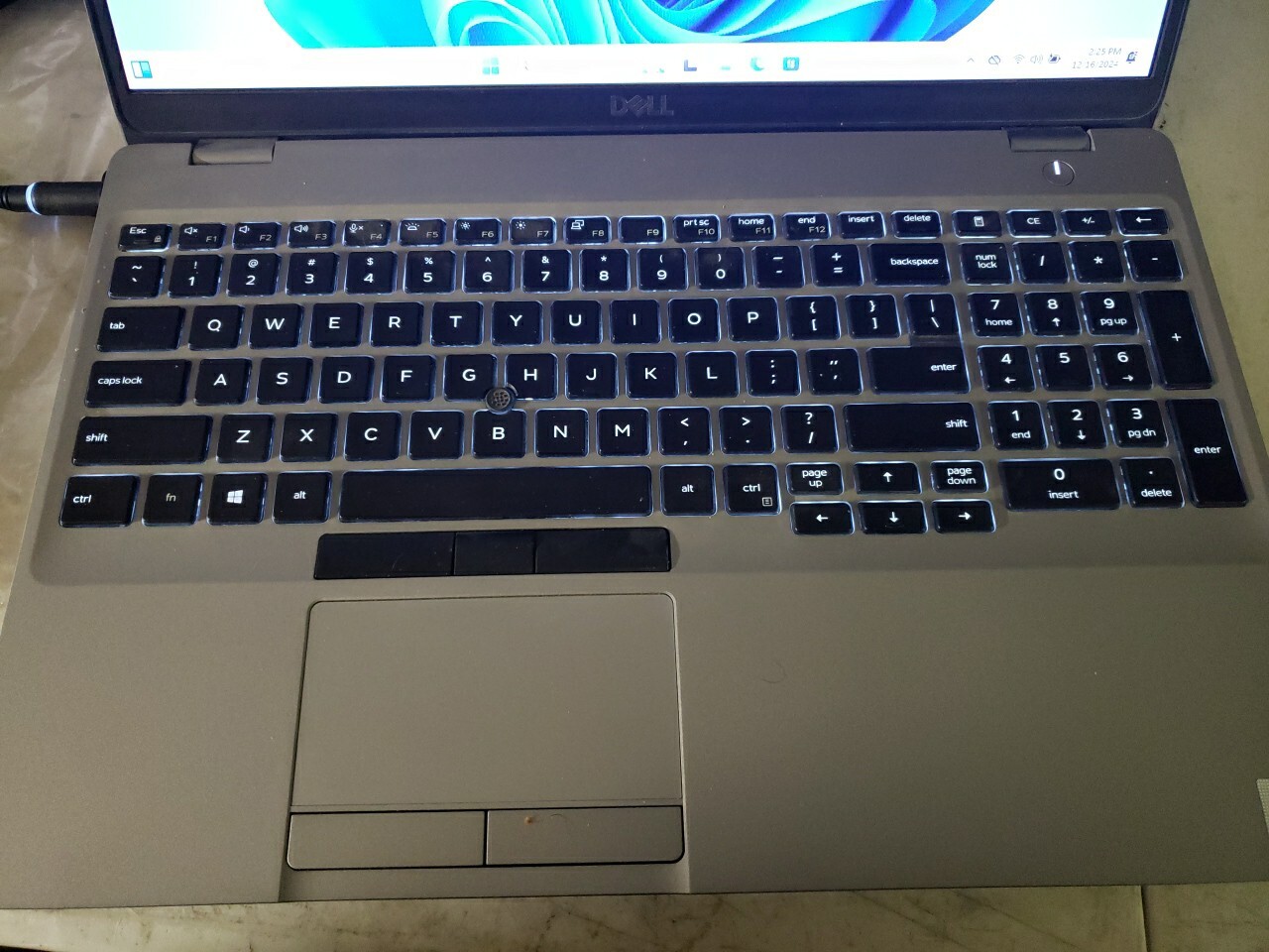 Dell Precision 3550 i5 8GB 256GB HD excellent GOOD Battery
