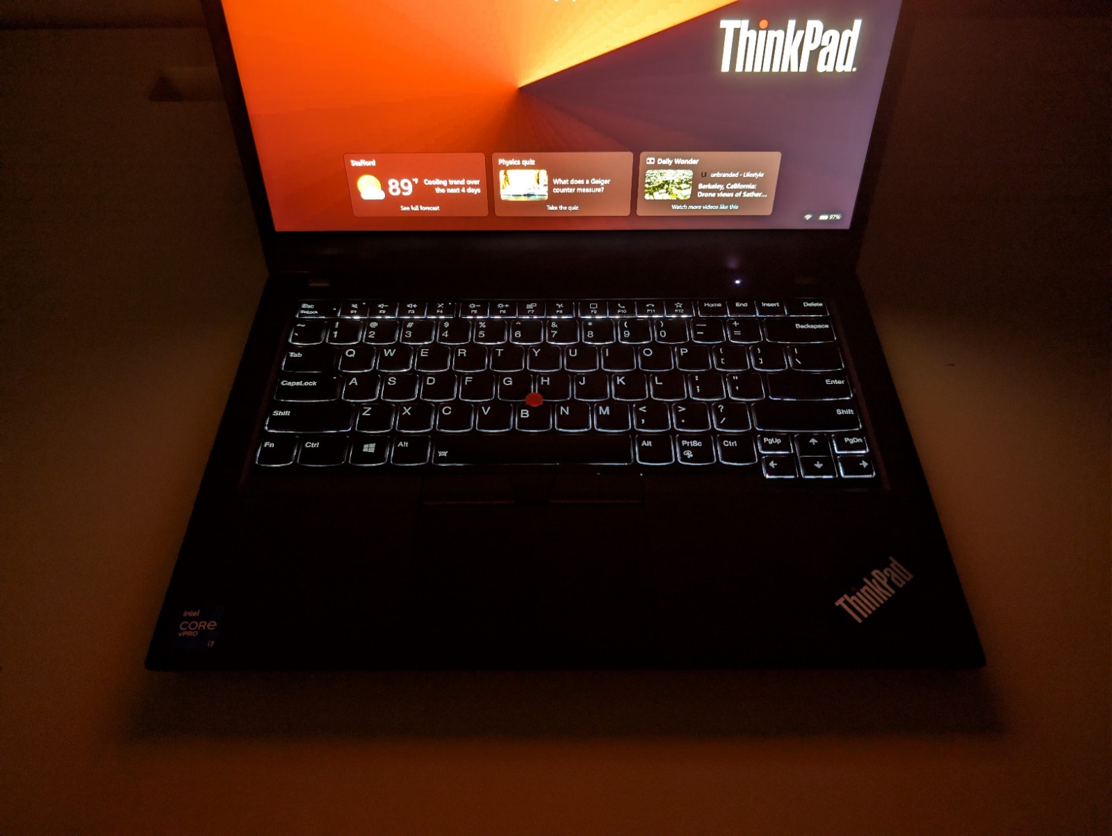 LENOVO THINKPAD T14 GEN 2i Touchscreen | i7-1185G7 32GB RAM 512GB NVMe SSD | FHD