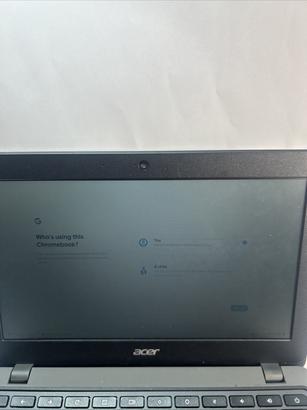 Acer Chromebook 311 C722 11.6″ MediaTek } 4GB RAM 32GB Chrome