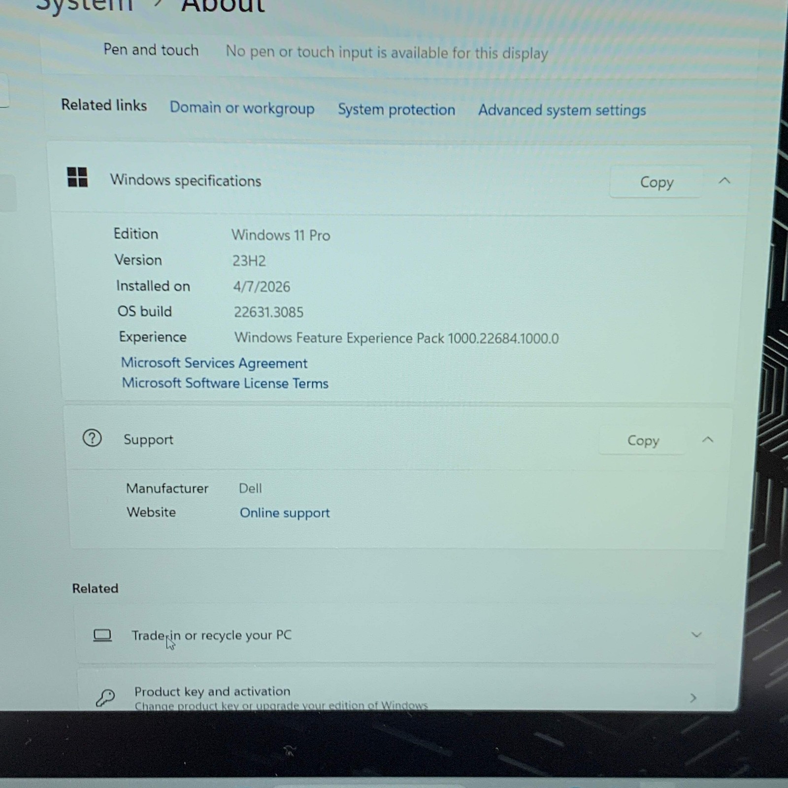 Dell Precision 7680 16″ i7-13850HX 2.1GHz 32GB RAM 512GB SSD RTX A1000