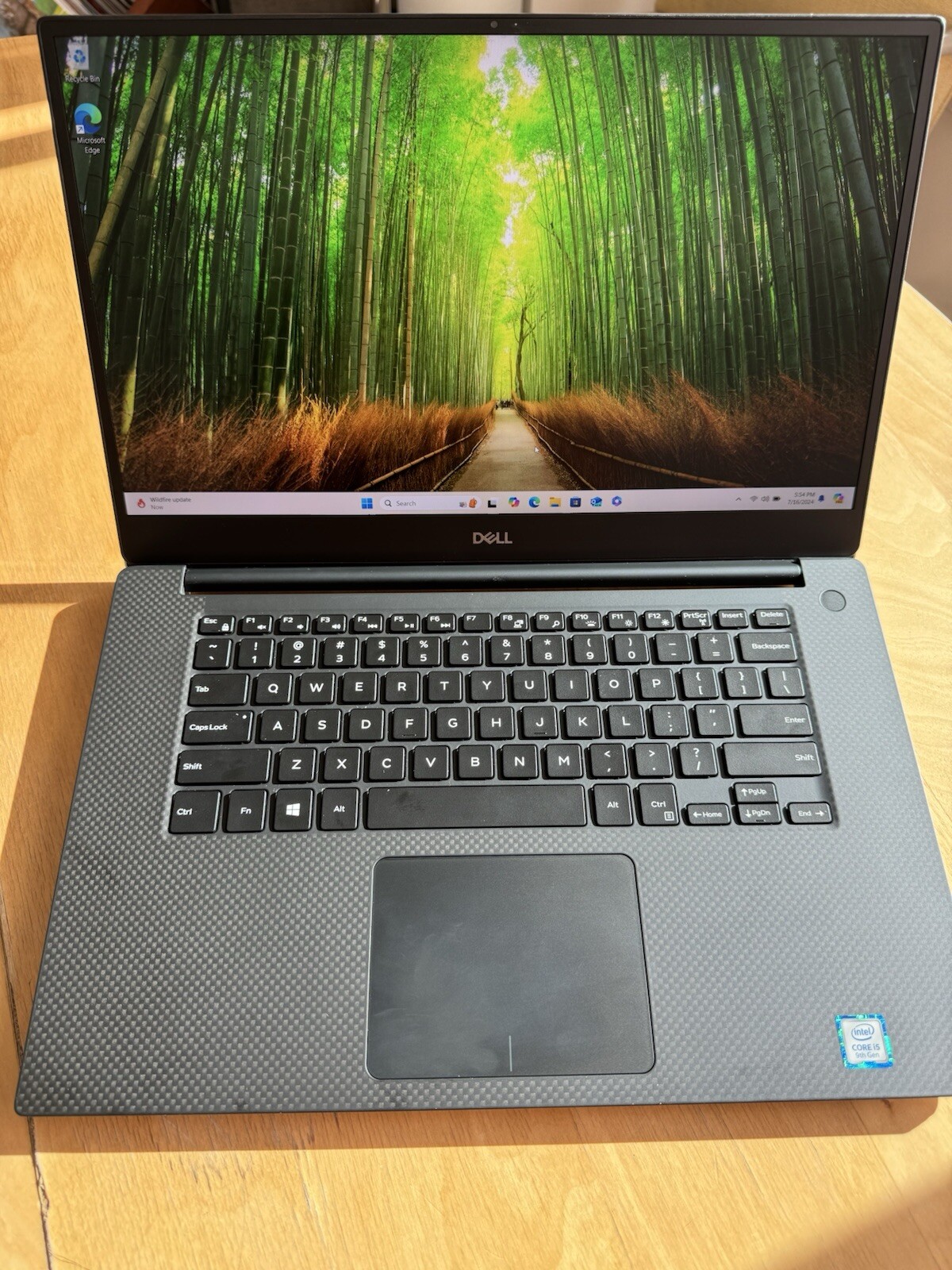 Dell XPS 15 7590 Intel Core i5-9300H 4.10 GHz(Max) 8GB RAM, 256GB SSD Win 11 PRO