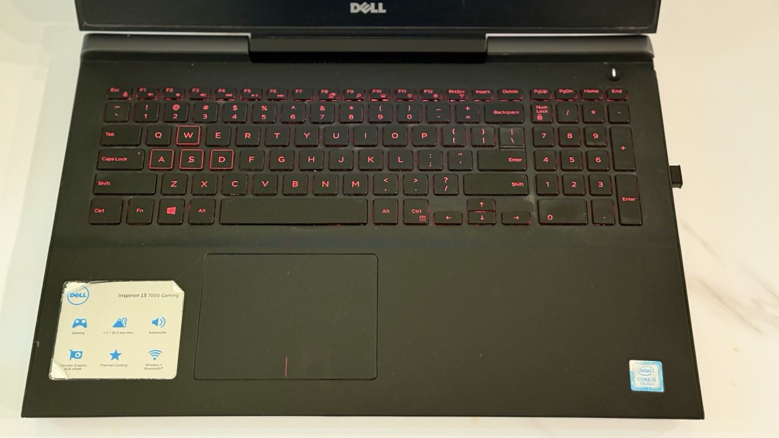 ✅RE NEW✅Dell Inspiron 15 7000 Gaming✅I5-7300HQ✅16GB✅GTX 1050✅768GB SSD✅Adapter✅