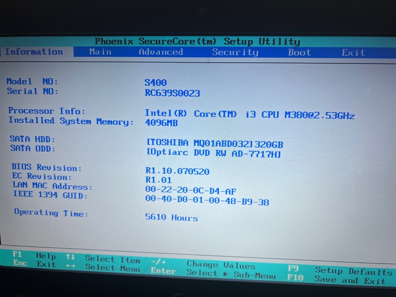14″ GETAC S400 Rugged Laptop I3 CPU 4GB RAM 320G HDD,fullyworking, with Docking