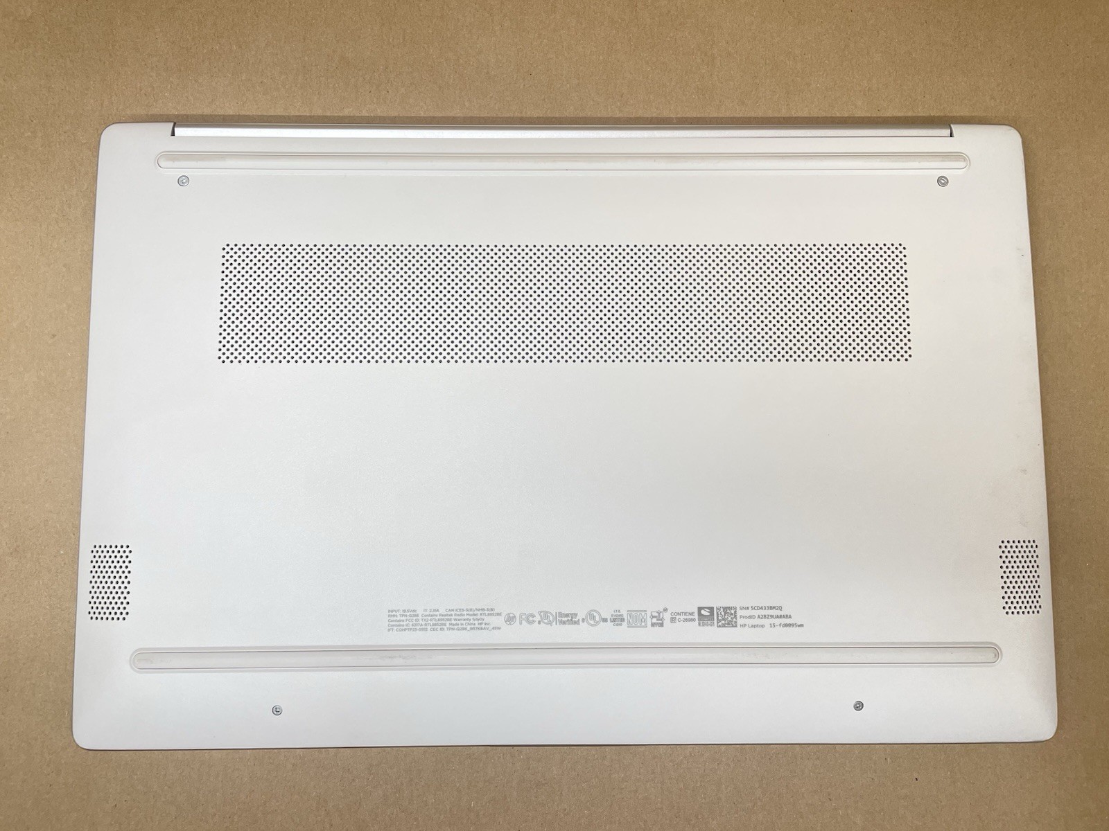 HP 15-fd0095wm 15.6″ i5-1235U@1.30GHz 16GB 512GB SSD Win11 Pro