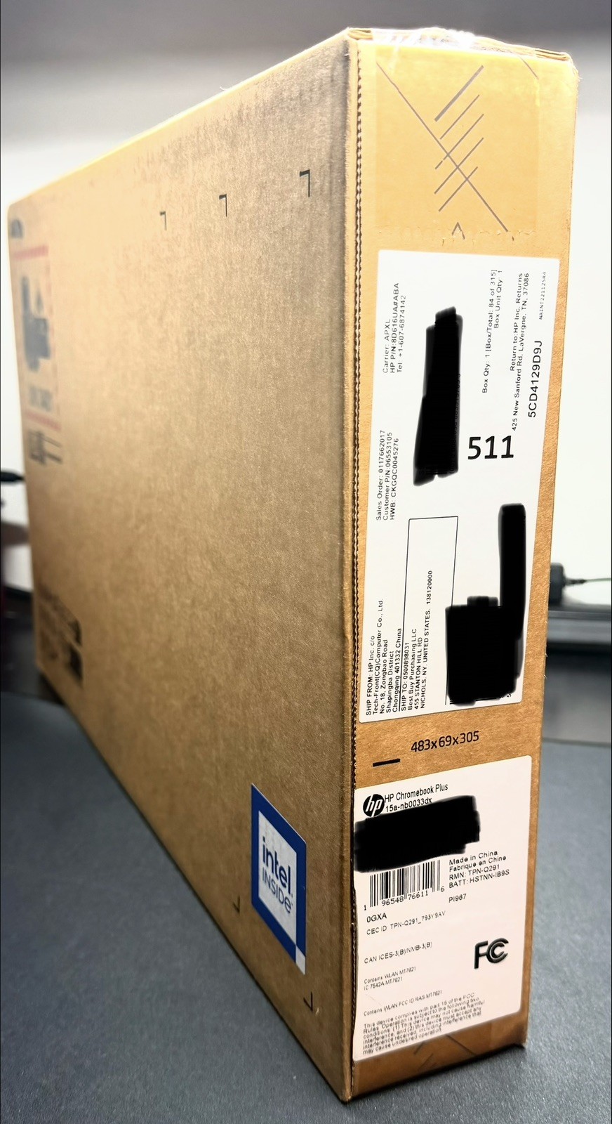 New / Factory Sealed – HP 15.6″ Chromebook Plus Laptop with Google Al