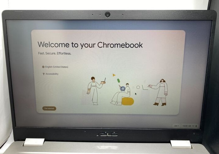 Asus Chromebook C523NA 15.6″ Intel N3350 1.1GHz 4GB RAM 32GB eMMC **READ**