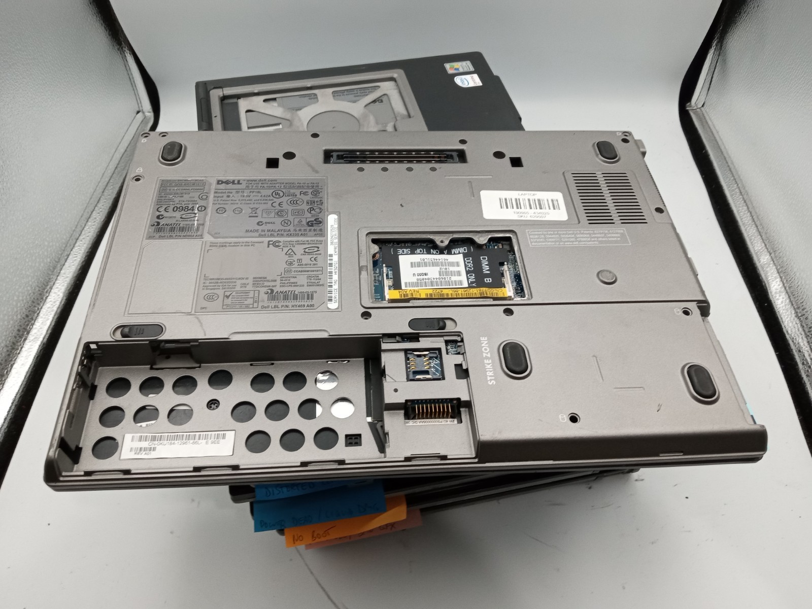 Lot of 8 – Dell Latitude D620 / D630 Laptops – PARTS / REPAIR – READ -RR
