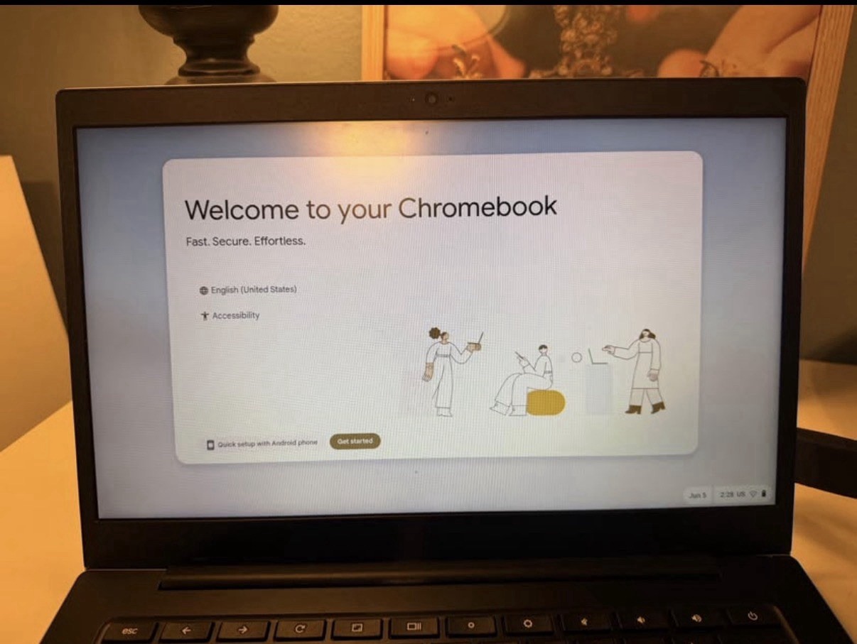 Samsung Galaxy Chromebook Go XE340XDA 14″ Celeron N4500 4GB 32GB Chrome OS