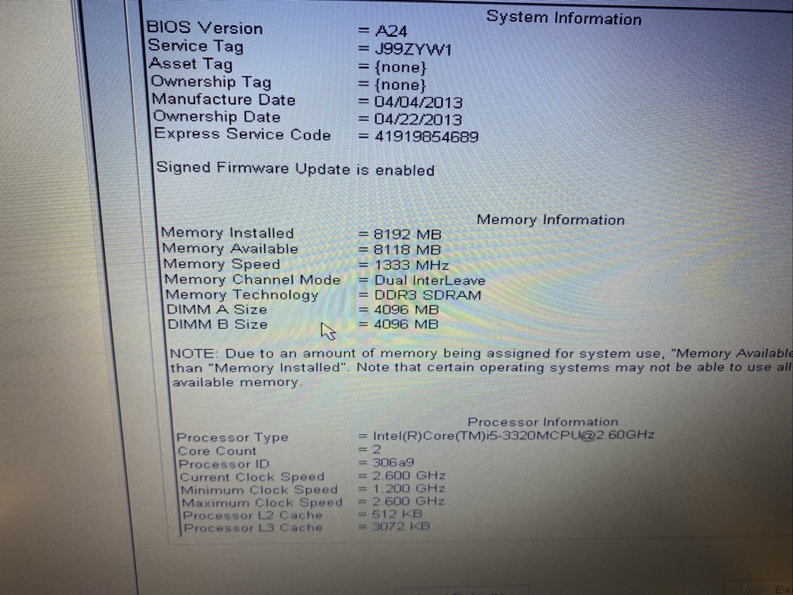 Dell Latitude E6430 Laptop w/Handle i5 2.63GHZ 8GB 500GB SSD, Dock
