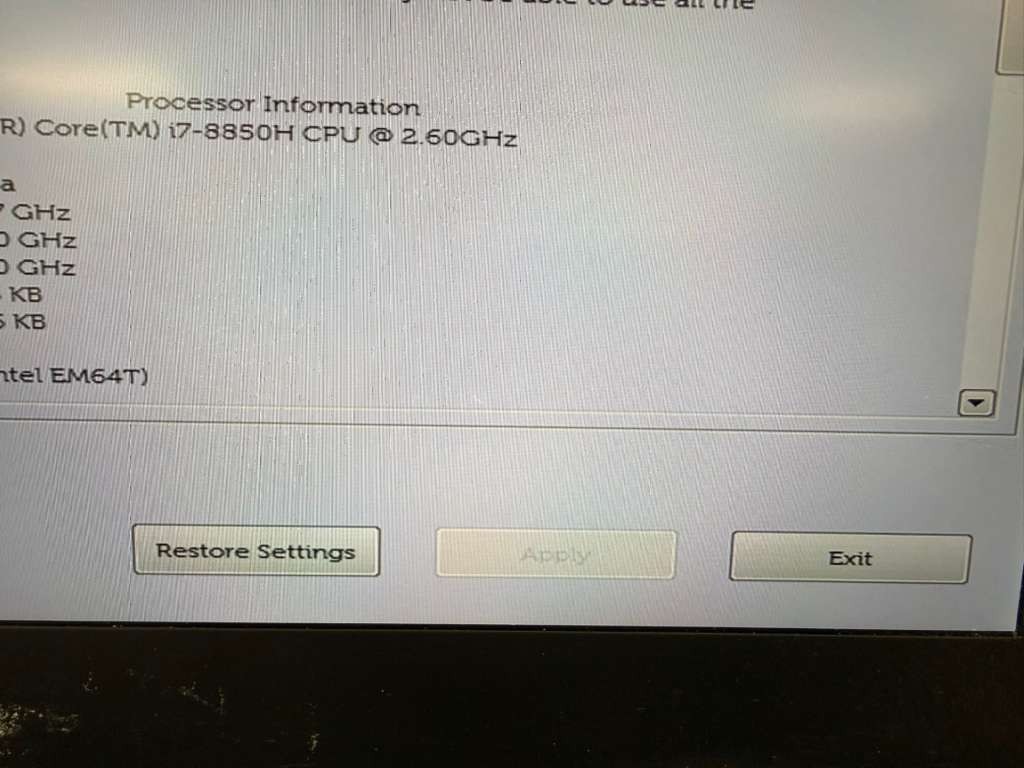 Dell Precision 5530 i7-8850H 2.60GHz | LCD Spot |