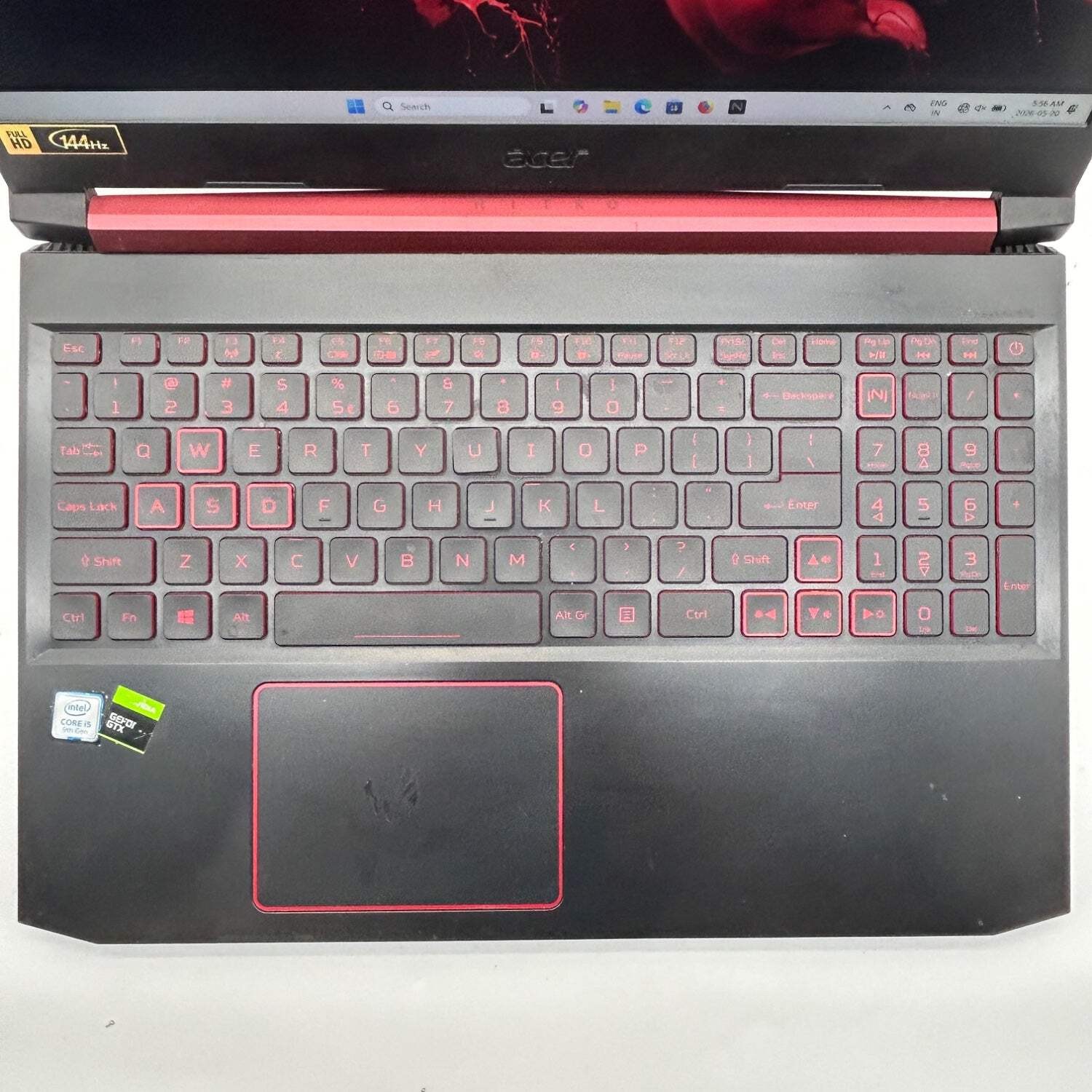 Broken Acer Nitro 5 AN515‑54 15.6″ i5-9300H 8GB 1TB & 256GB SSD For Parts “Read”