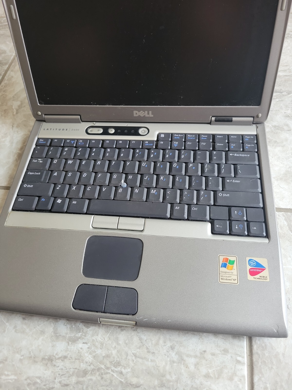 Lot of 3 Dell Laptops – 1.6 GHz 512MB RAM 40GB HDD Windows XP for parts/repair