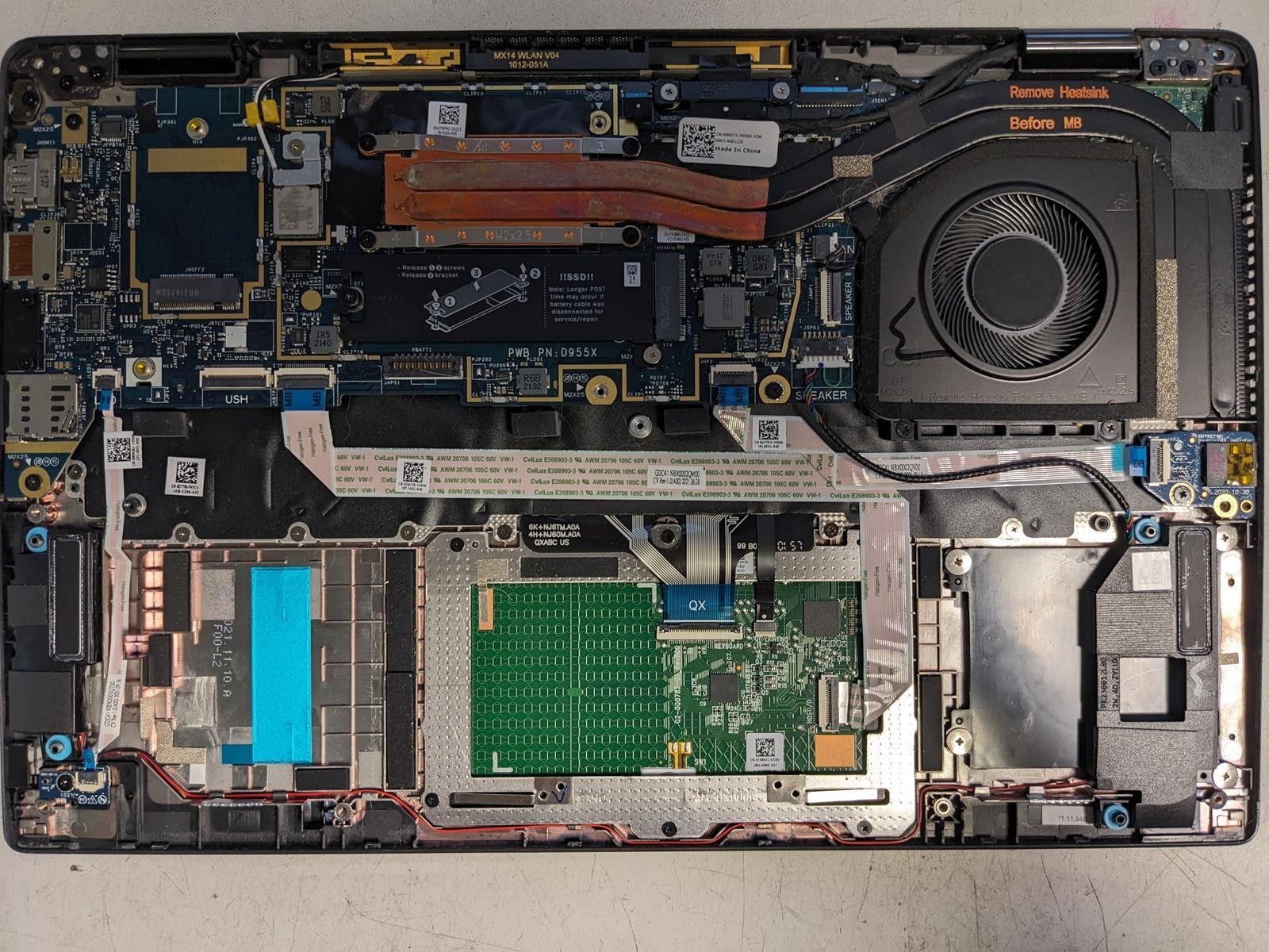 DELL LATITUDE 7420 i5-1145G7 @ 2.60GHz, 16GB RAM, NO HDD/OS – (FOR PARTS)