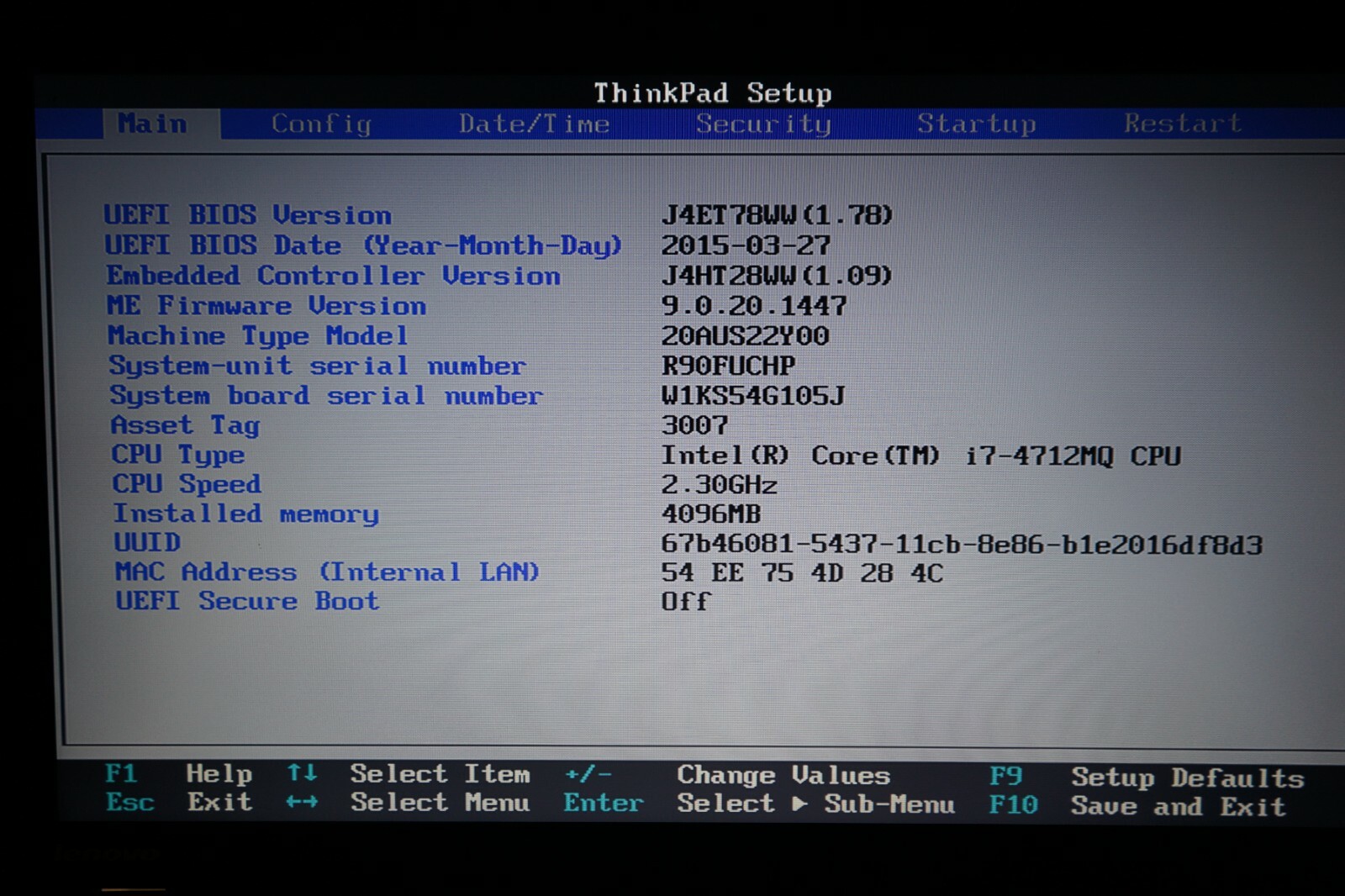 ^ Lenovo ThinkPad L540 i7-4712MQ @ 2.3GHz 15.6″ 4GB Ram No HD #C1227