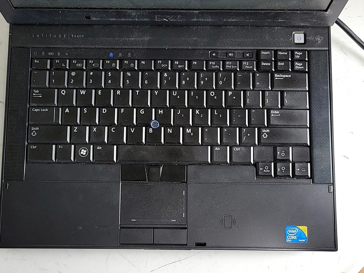 DELL LATITUDE E6400 Laptop Intel CORE2 DUO P8700 2GB 160GB SEE NOTES