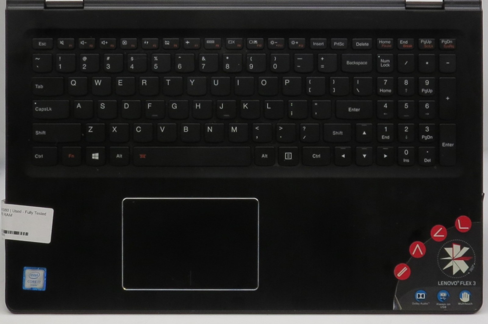 Lenovo Flex 3 | i7-6500U @ 2.50GHz | 8GB DDR3 | 15.6″ | No HDD/OS