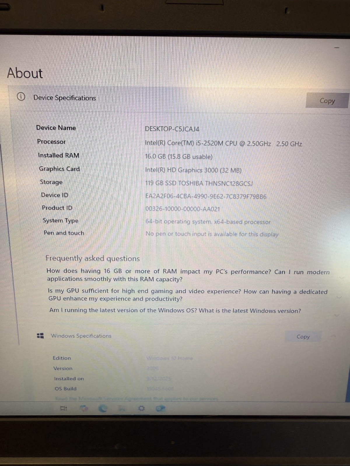 Lenovo ThinkPad T420 i5-2520M 2.5GHz 16GB 128GB SSD 1600×900 NVidia Win10 BUNDLE