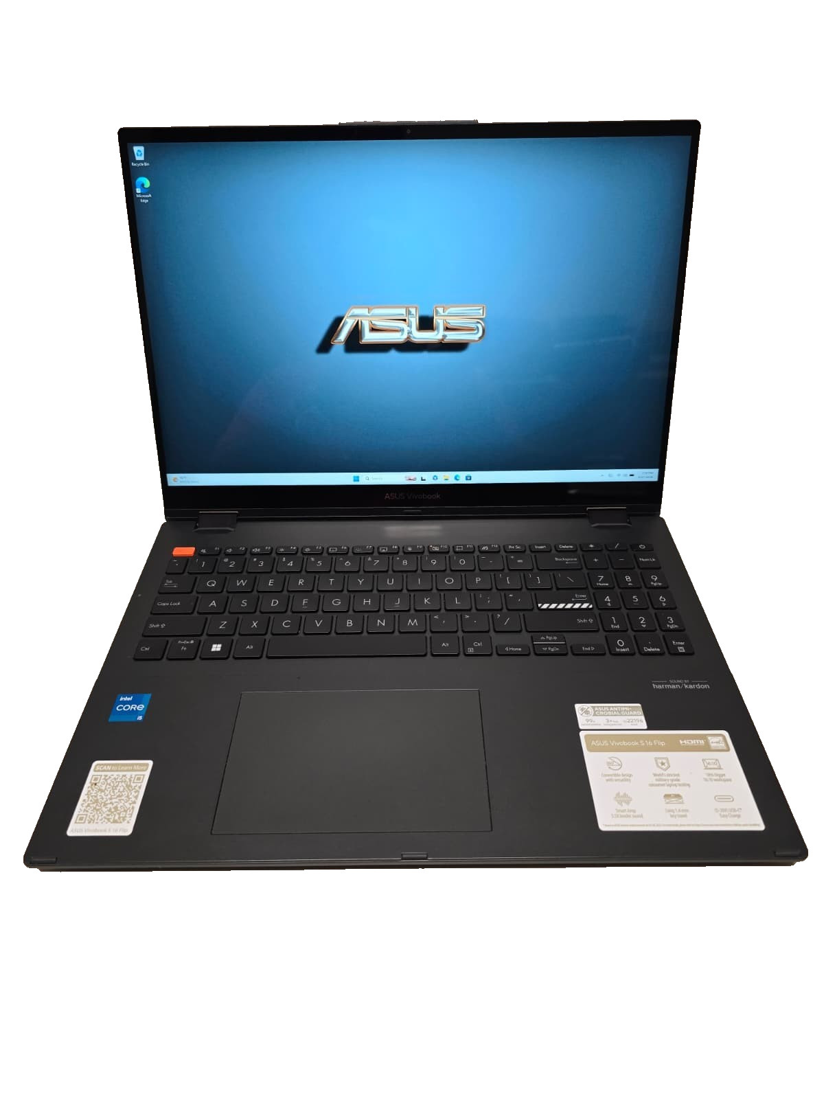 ASUS VivoBook S16 Flip 2-in-1 Touch | i5 13th 8GB RAM 512GB SSD | FHD+ Backlit