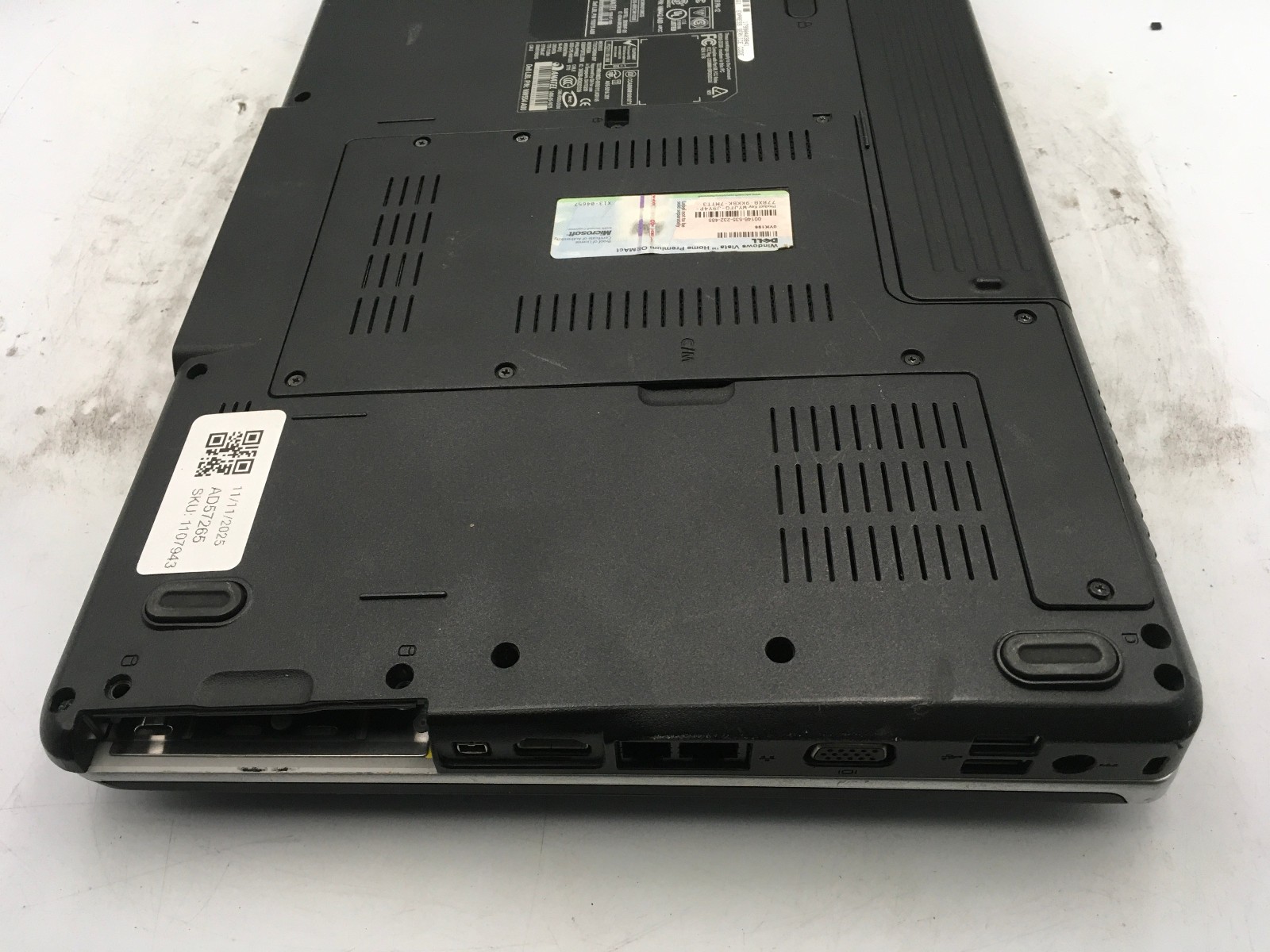 DELL INSPIRON 1525 – BOOTS TO BIOS – INTEL CORE 2 DUO – 3GB RAM – READ DESC – BB