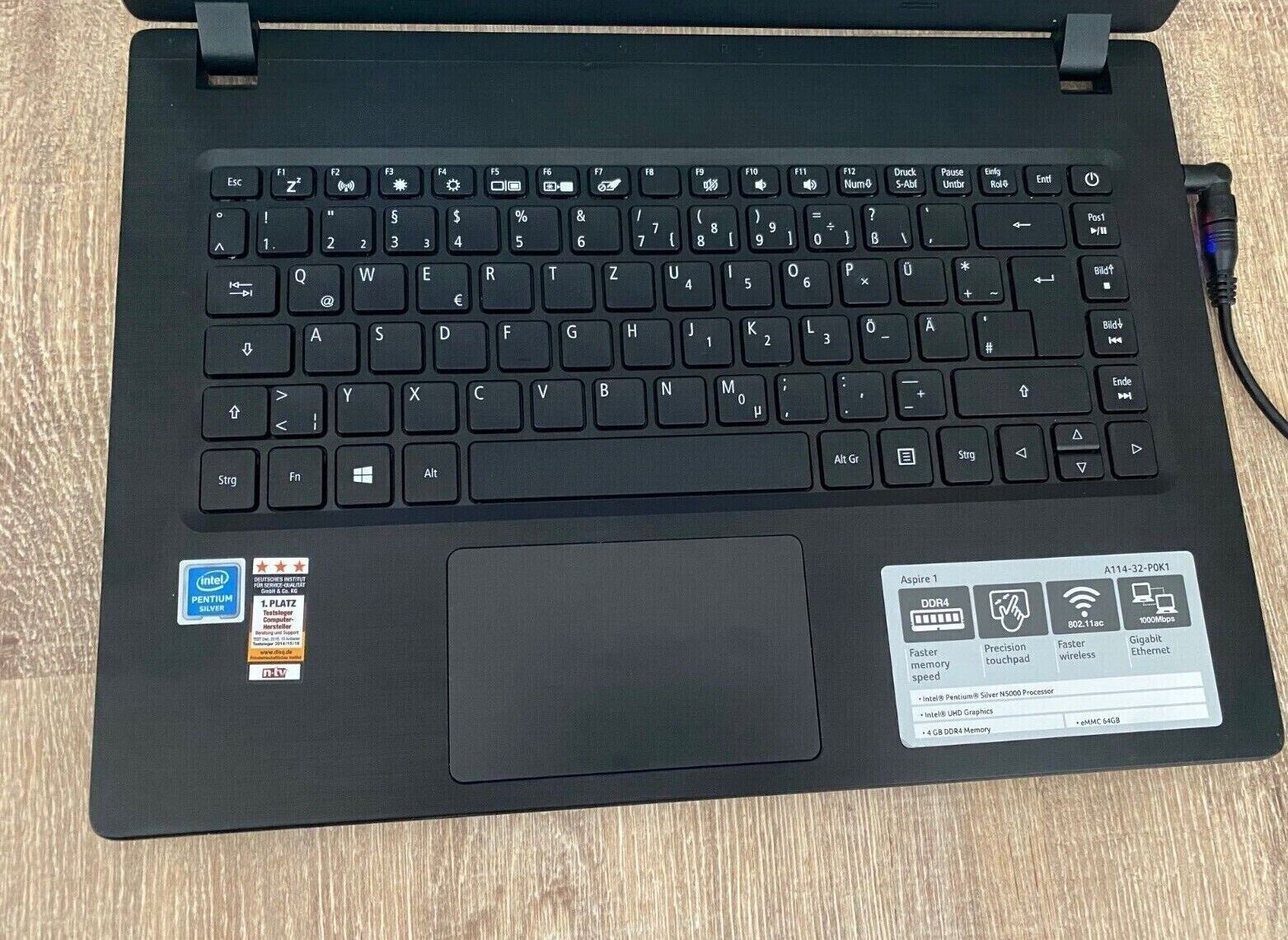 Acer Aspire 1 A114-31-P0K1 14″ Full HD Intel Pentium N5000, 64GB eMMC 4GBRAM
