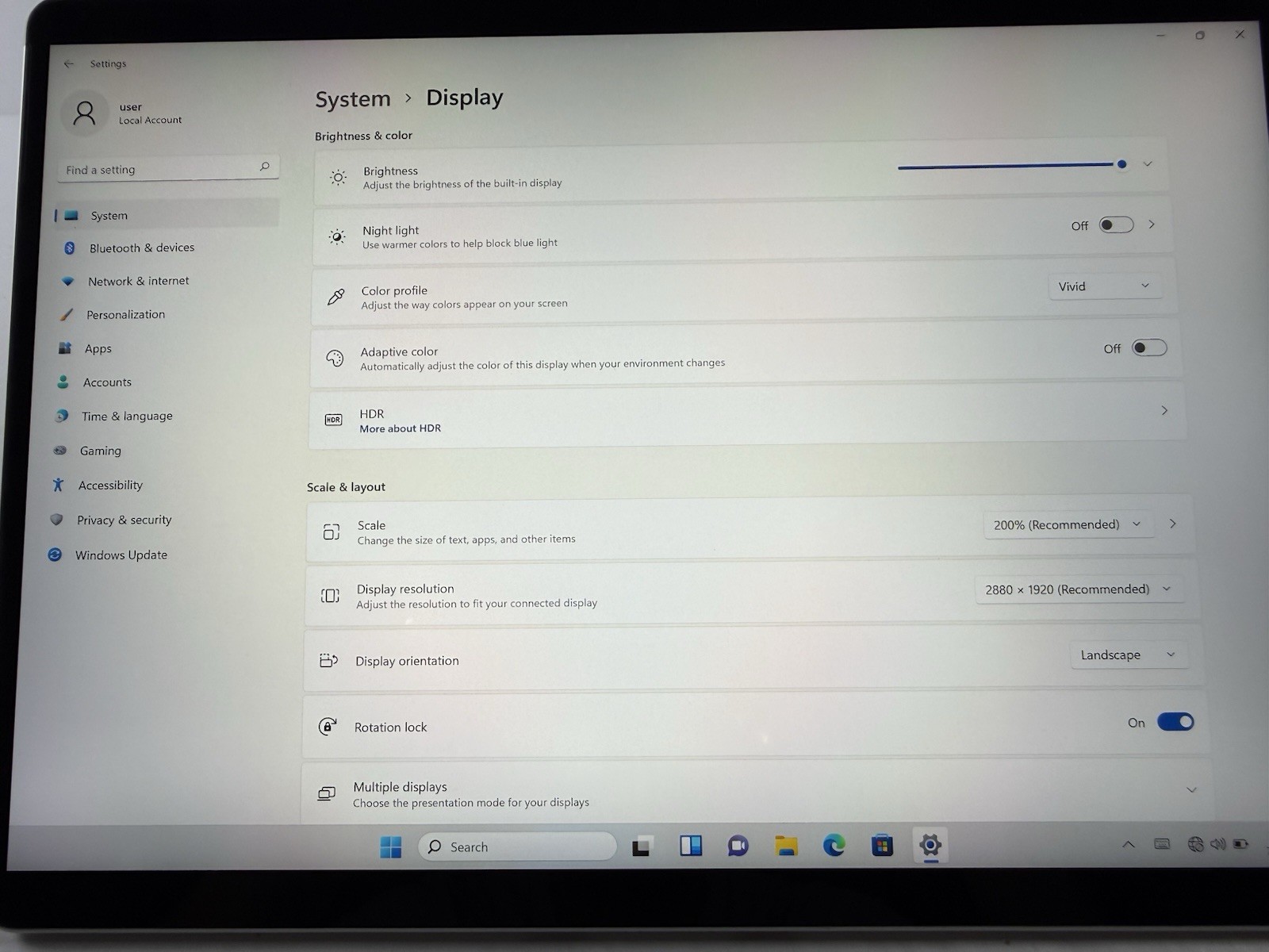 Microsoft Surface Pro 8 (1982) i5-1145G7 – 16GB RAM – 256GB 120Hz – Win 11 Pro