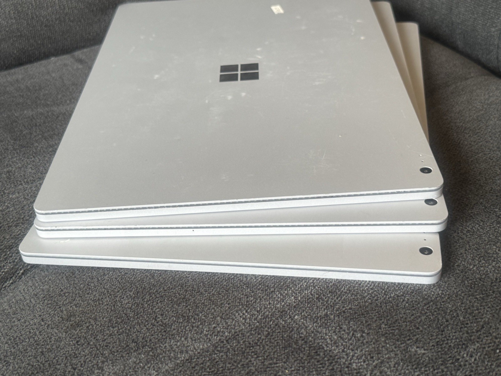 Lot Of 3 Microsoft Surface Book 2 13.5″ i7|16GB Ram|512GB SSD, Tablets ONLY