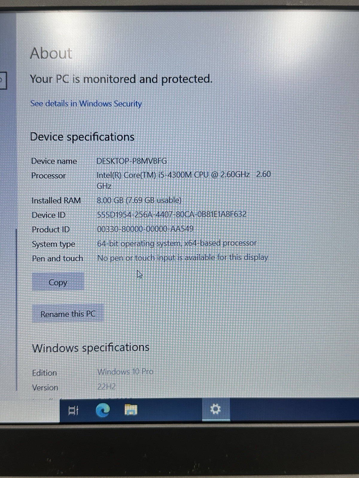 Lenovo ThinkPad T440p Core i5 4th Gen 8gbRAM 512GB SSD Win 10 Pro