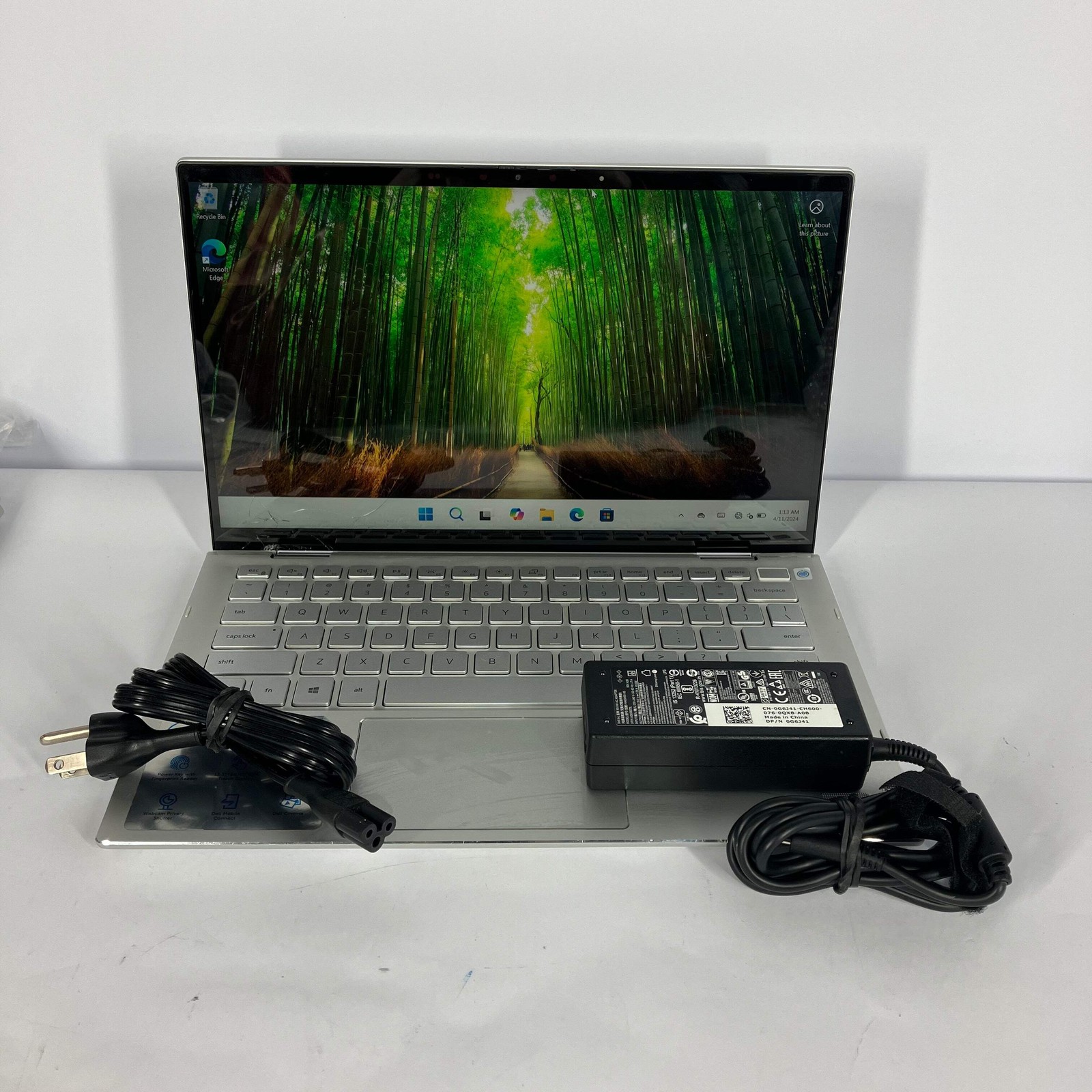Broken Dell Inspiron 7300 13.3″ i5-10210U 1.6GHz 8GB RAM 512GB SSD Cracked Scree