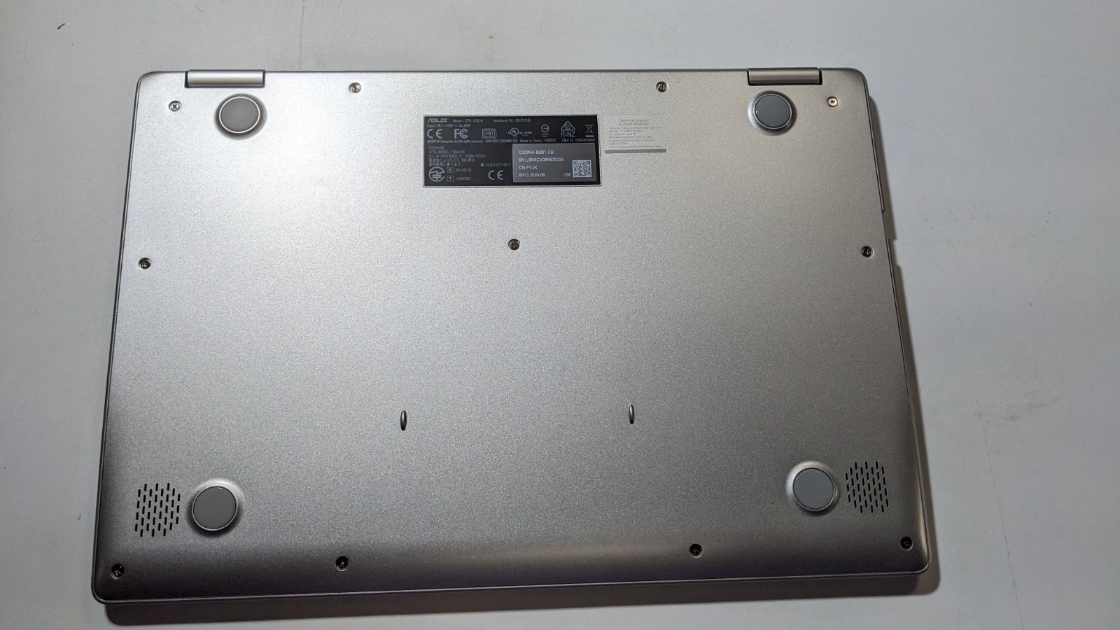 Asus Chromebook (C523NA) 15.6inch HD NanoEdge Display *BROWNBOX