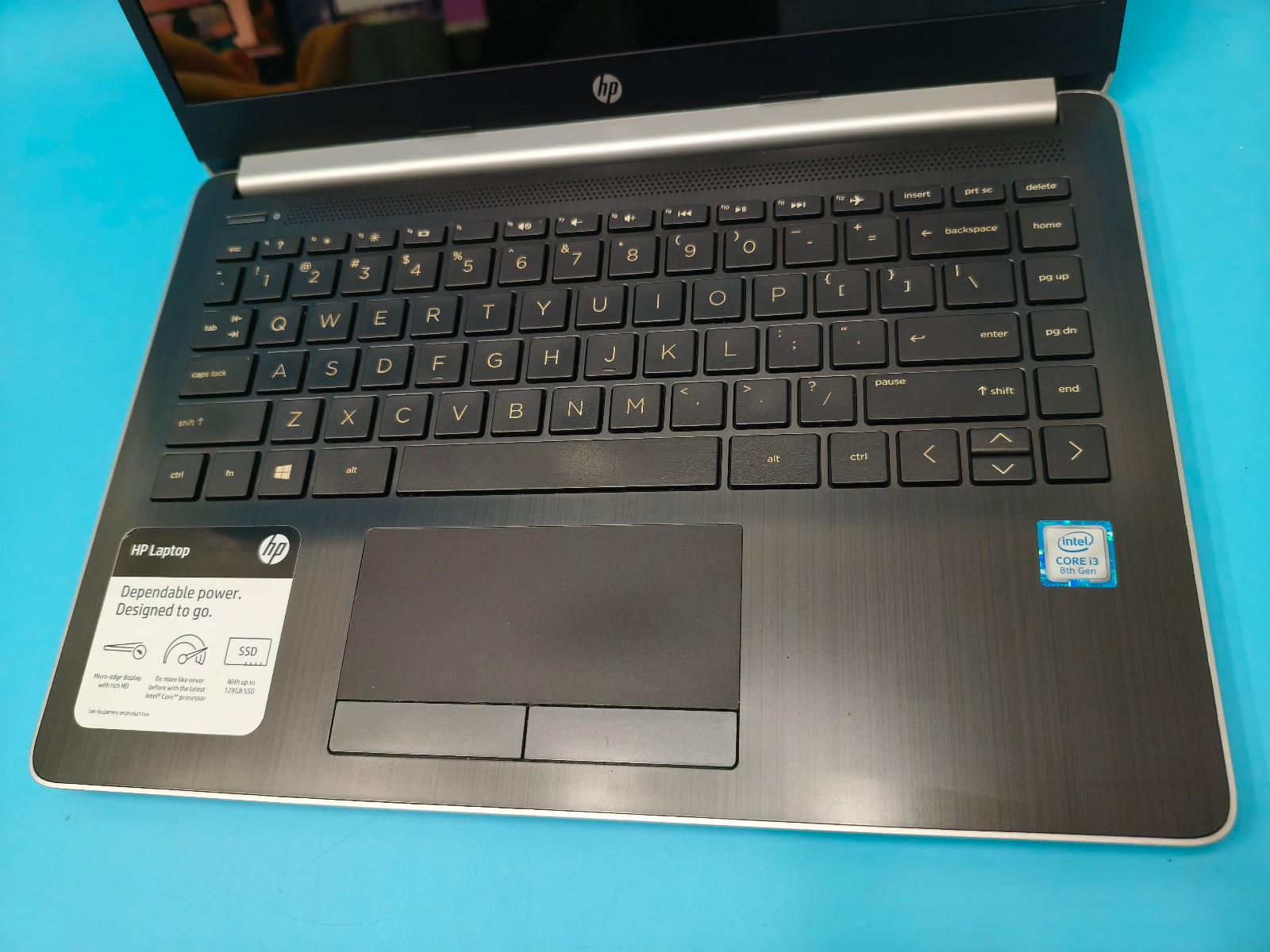 HP LAPTOP 14-CF0xxx CORE i3-8130U 2.20Ghz 8GB RAM 250GB SSD non-Touch #20