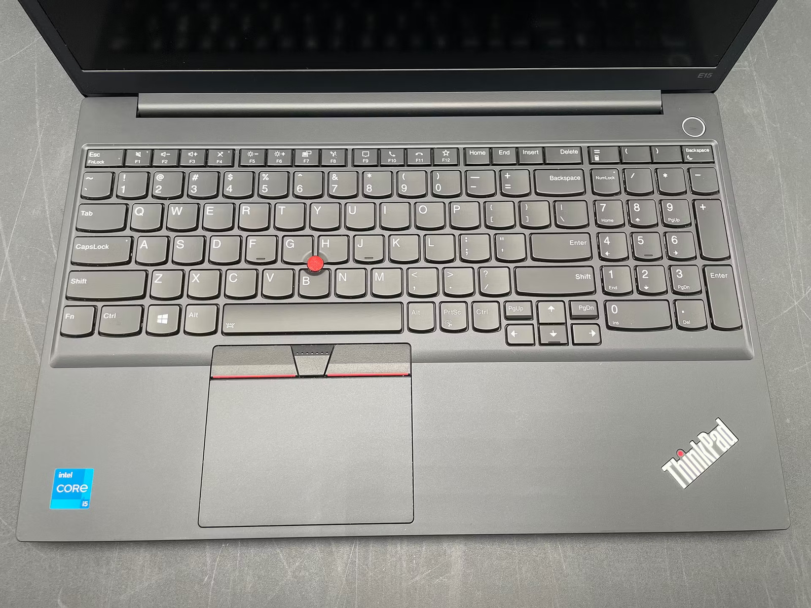 Lenovo ThinkPad E15 Gen 2 Used 15.5″ i5-1135G7, 256GB NVMe, 16GB RAM
