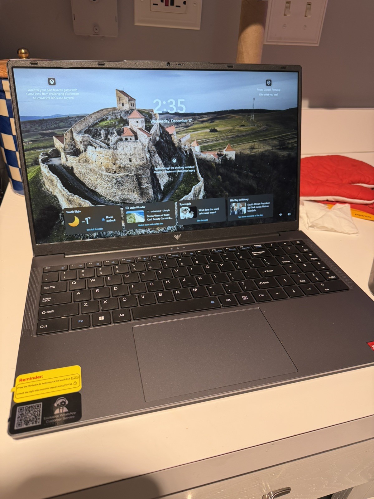 2025 Gaming Laptop with AMD Ryzen7 5000 Series(Up to 4.3GHZ,8C/16T),AMD Radeon G