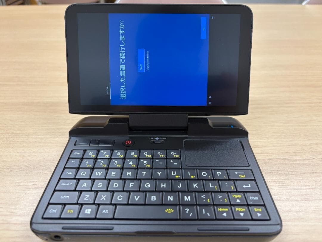GPD MicroPC Mini Laptop PC 7-inch Intel Processor N4100 8GB RAM 128GB SSD Japan